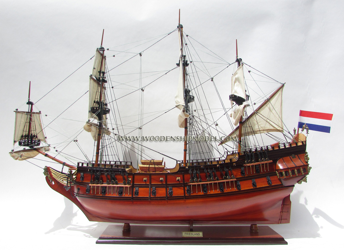 Friesland, Friesland model ship, Friesland tall ship, Friesland historic ship, Friesland wooden model ship, Friesland model handicrafted ship, model handicraft boat Friesland, wooden model boat handicraft Friesland, model historic ship Friesland, model handicrafted ship Friesland, hand-crafted Friesland model ship