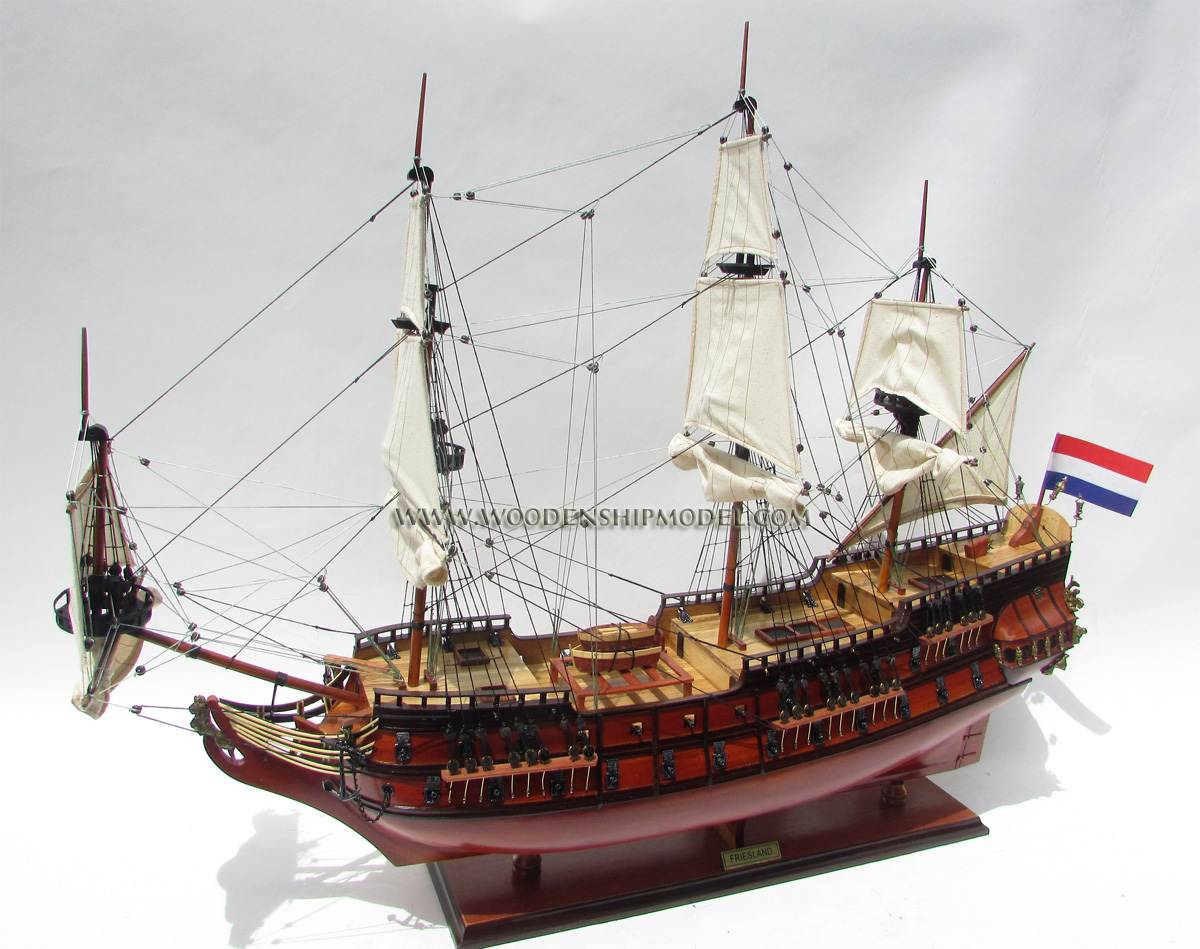 Friesland model ship, Friesland tall ship, Friesland historic ship, Friesland wooden model ship, Friesland model handicrafted ship, model handicraft boat Friesland, wooden model boat handicraft Friesland, model historic ship Friesland, model handicrafted ship Friesland, hand-crafted Friesland model ship