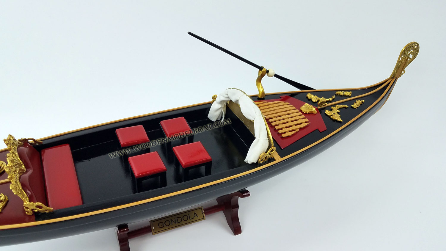 Gondola model ready for display