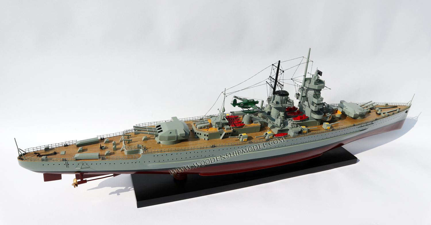 Admiral Graf Spee was a Deutschland-class heavy cruiser