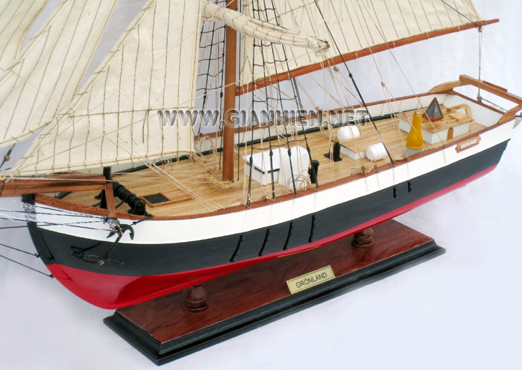 Model Ship GRNLAND - (GREENLAND) deck view