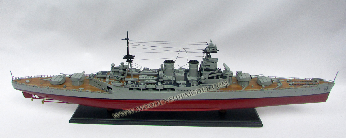 Battle Ship Model HMS Hood