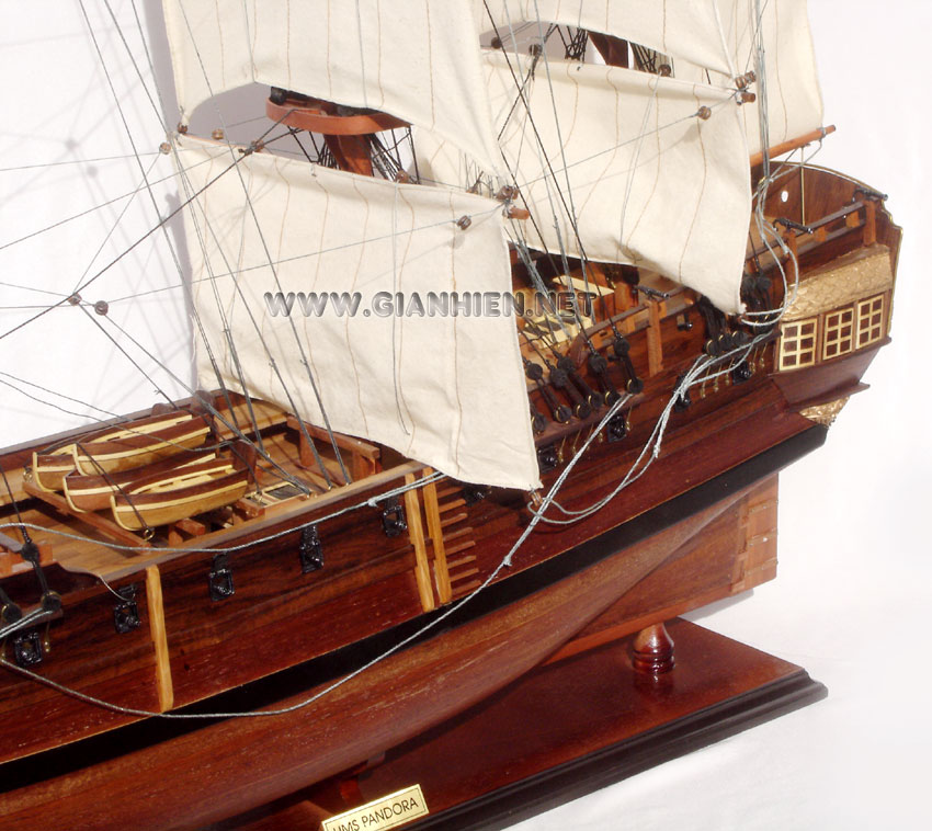 Ship Model HMS Pandora