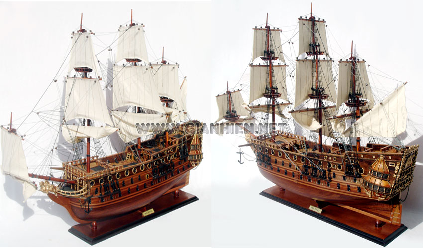 Handcrafted Model Ship HMS Prince - Royal Prince