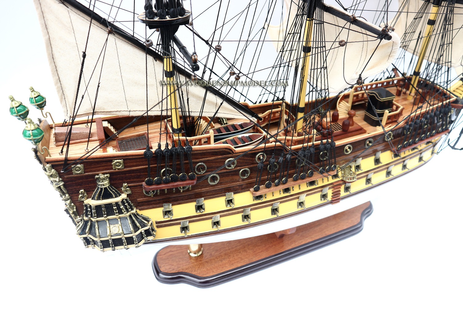 Handcrafted Model Ship HMS Prince - Royal Prince