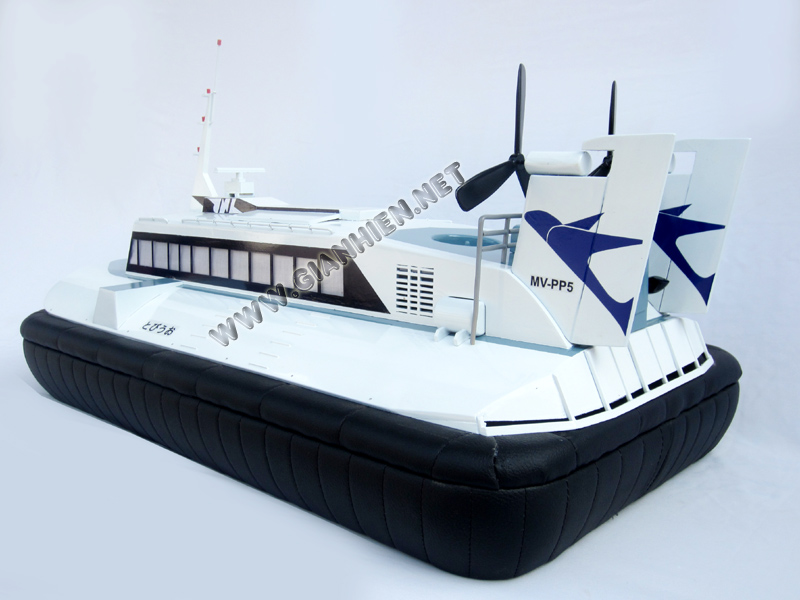 Hovercraft with Rigid Bottom