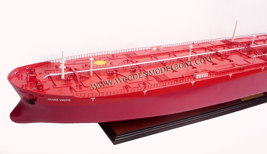 Wooden Tanker Model Jave Viking