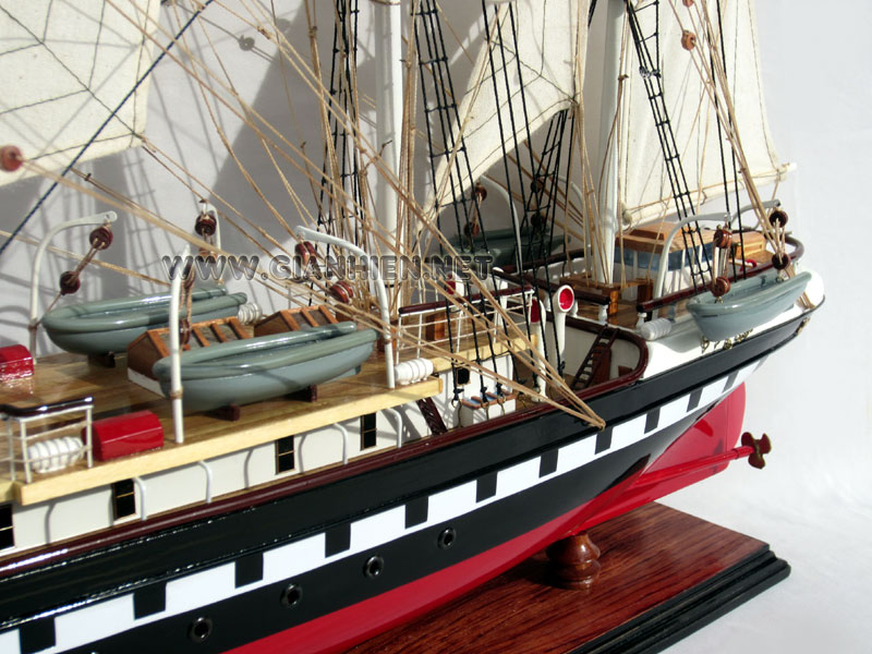 Le Belem stern deck