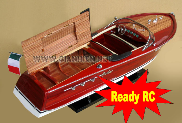 Model Super Riva Ariston RC ready