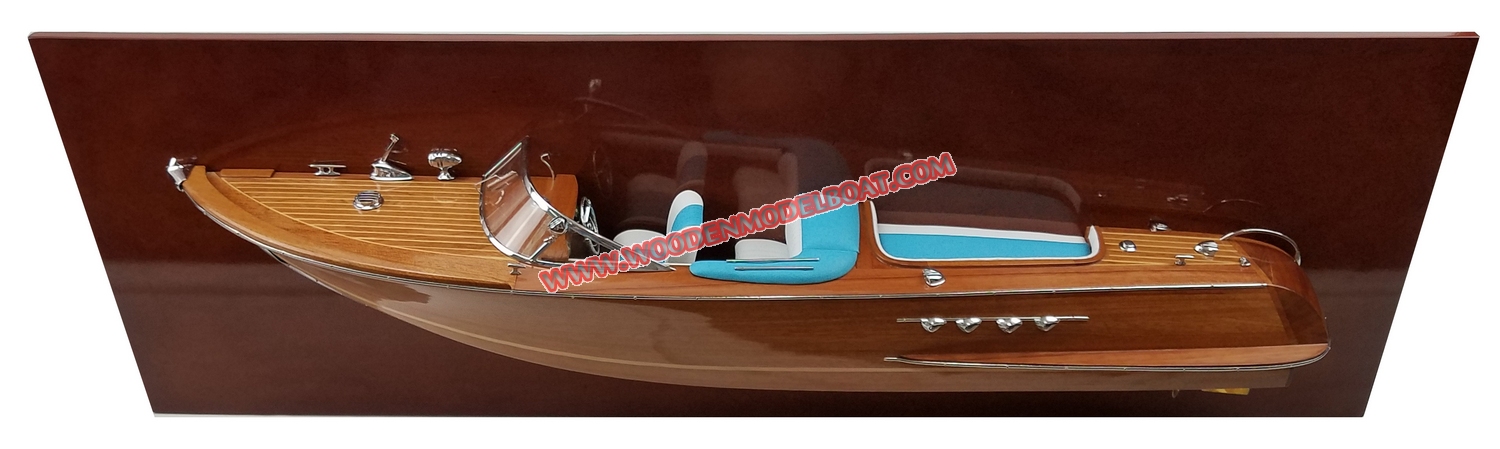 Riva Aquarama Half-hull Wall Picture, Riva Aquarama Boat wall picture, Model Boat Riva Aquarama Picture, Half-hull Riva Aquarama