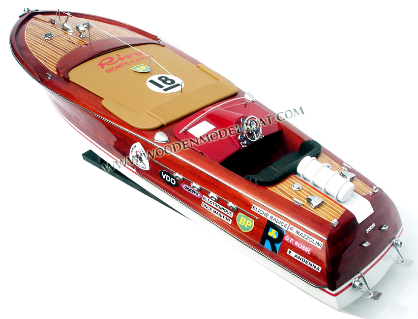 Wooden Riva Zoom Model