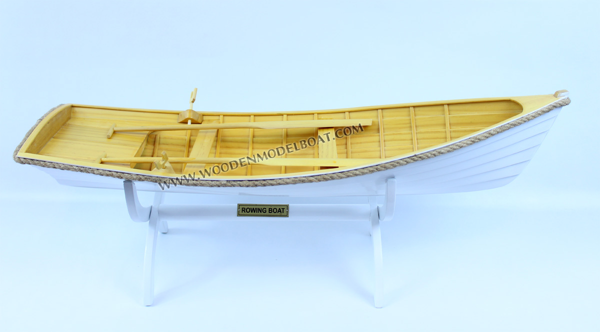 rowing boat Model, handmade row boat model, model rowing boat, handcrafted row boat, wooden row boat, scale row boat model, row boat model for display, wooden boat model, scale wooden boat, boat with oars model, wooden model boat, quality model boat, dinghy boat model, clinker boat hull construction, clinker boat model, clinker hull model boat