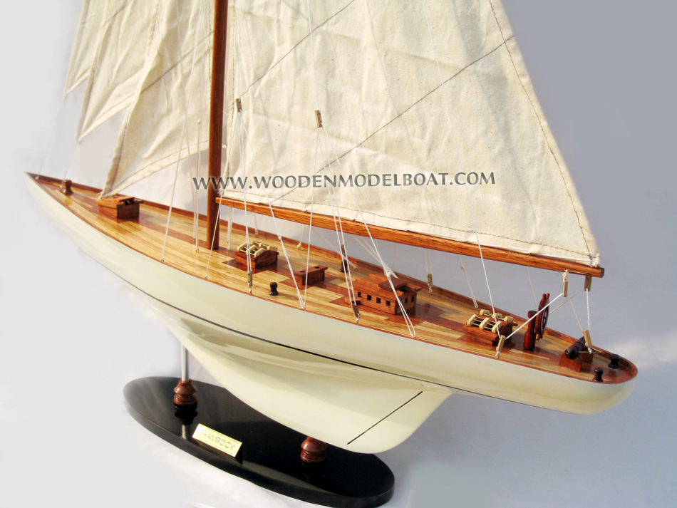 sail boat Shamrock, Shamrock yacht model, wooden model sail boat Shamrock, sailing boat Shamrock, Handcrafted sail boat model, quality sail boats Shamrock, Shamrock model, america cup collection sailboats, Shamrock V, shamrock V boat, huge shamrock sail boat, big shamrock yacht model, custom make shamrock sail boat