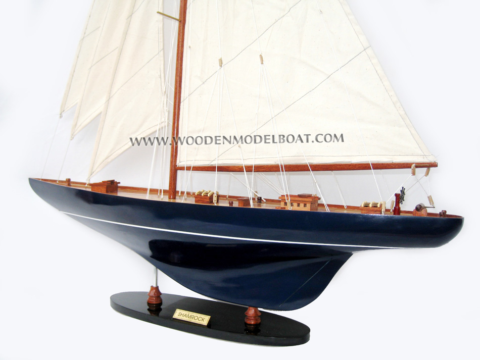 sail boat Shamrock, Shamrock yacht model, wooden model sail boat Shamrock, sailing boat Shamrock, Handcrafted sail boat model, quality sail boats Shamrock, Shamrock model, america cup collection sailboats, Shamrock V, shamrock V boat, huge shamrock sail boat, big shamrock yacht model, custom make shamrock sail boat