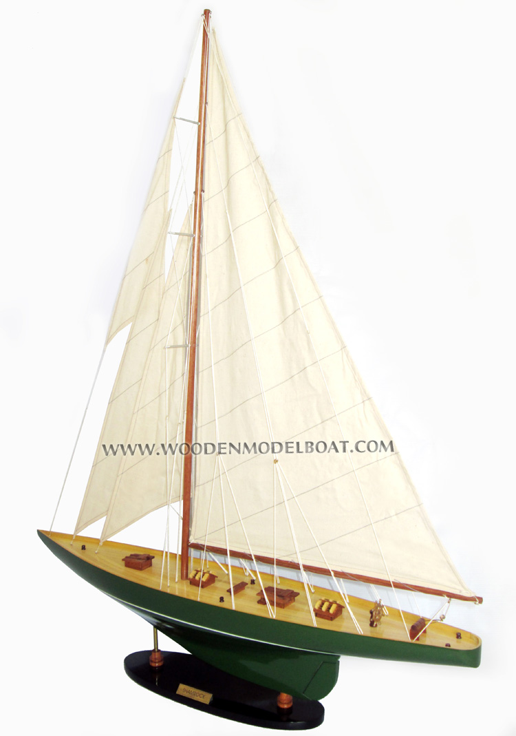 sail boat Shamrock, Shamrock yacht model, wooden model sail boat Shamrock, sailing boat Shamrock, Handcrafted sail boat model, quality sail boats Shamrock, Shamrock model, america cup collection sailboats, Shamrock V, shamrock V boat, huge shamrock sail boat, big shamrock yacht model, custom make shamrock sail boat