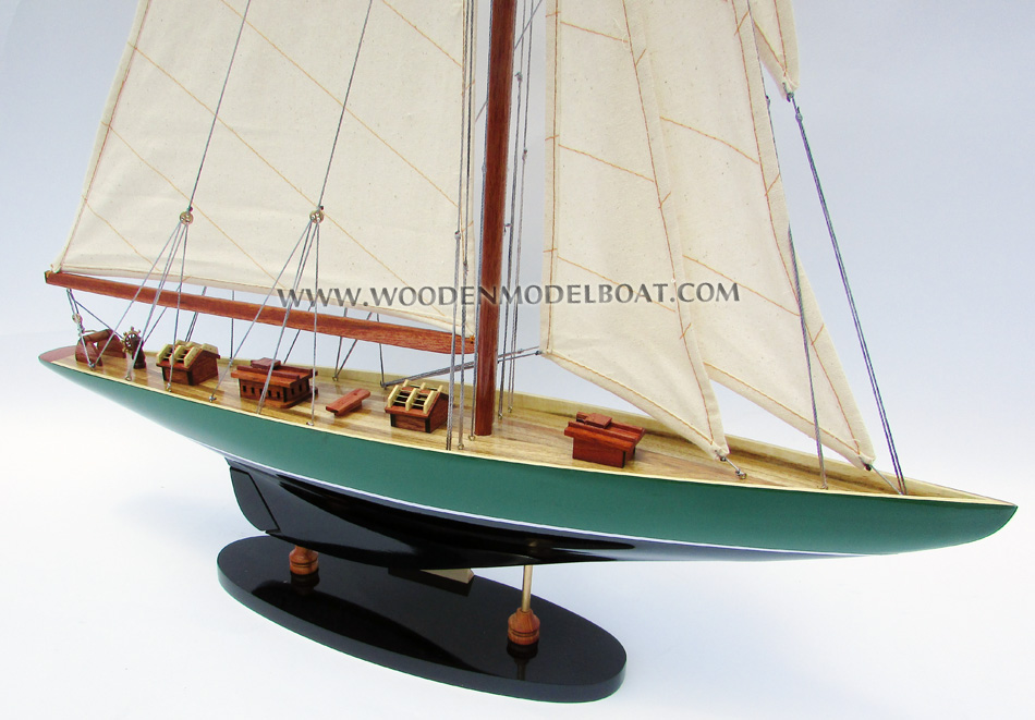 sail boat Shamrock, Shamrock yacht model, wooden model sail boat Shamrock, sailing boat Shamrock, Handcrafted sail boat model, quality sail boats Shamrock, Shamrock model, america cup collection sailboats, Shamrock V, shamrock V boat, huge shamrock sail boat, big shamrock yacht model, custom make shamrock sail boat