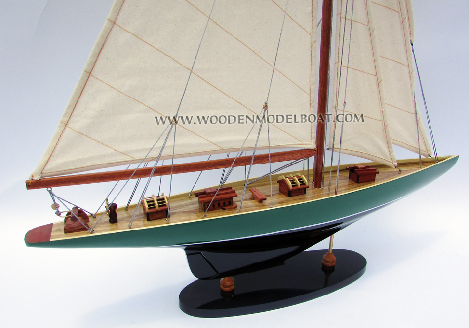 sail boat Shamrock, Shamrock yacht model, wooden model sail boat Shamrock, sailing boat Shamrock, Handcrafted sail boat model, quality sail boats Shamrock, Shamrock model, america cup collection sailboats, Shamrock V, shamrock V boat, huge shamrock sail boat, big shamrock yacht model, custom make shamrock sail boat