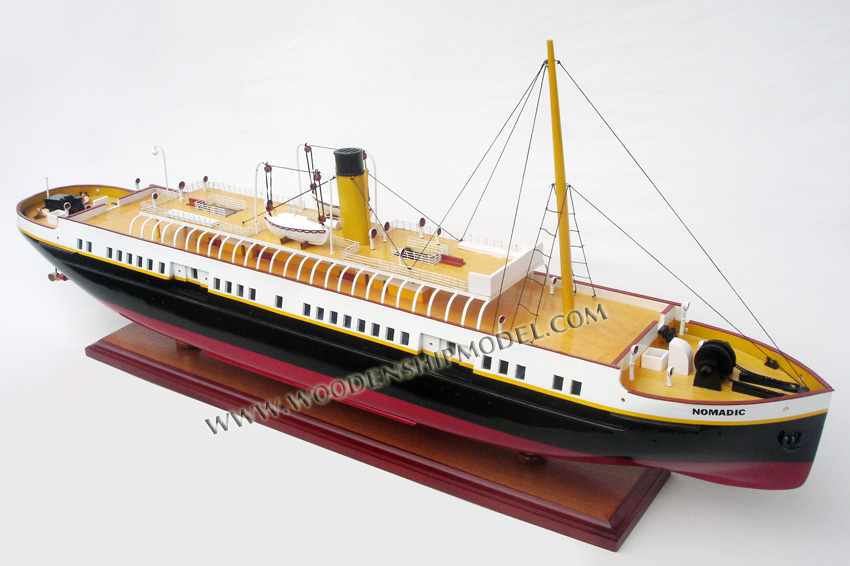 White star model ship SS Nomadic