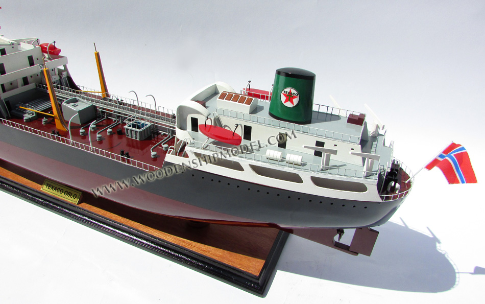 Texaco Oslo Oil Tanker wooden model ship decoration, Texaco Oslo oil tanker ship model, model ship Texaco Oslo, hand-crafted oil tanker texaco oslo, texaco oslo display model, hand-made texaco oslo model ship, hand-crafted oil tanker modelship Texaco Oslo, hand-made oil tanker model from wood, wooden ship model, wooden model boat, quality model boat, quality model ship, gia nhien co., ltd vietnam, gani, ga-ni llc, leading vietnam model ship builder, leading model boat in vietnam, boat builder in vietnam, boat ship model in ho chi minh city, vietnam