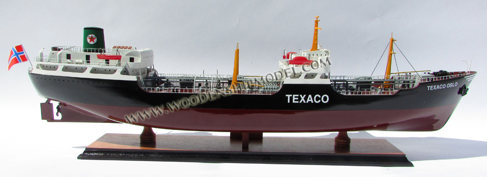 Texaco Oslo Oil Tanker wooden model ship decoration, Texaco Oslo oil tanker ship model, model ship Texaco Oslo, hand-crafted oil tanker texaco oslo, texaco oslo display model, hand-made texaco oslo model ship, hand-crafted oil tanker modelship Texaco Oslo, hand-made oil tanker model from wood, wooden ship model, wooden model boat, quality model boat, quality model ship, gia nhien co., ltd vietnam, gani, ga-ni llc, leading vietnam model ship builder, leading model boat in vietnam, boat builder in vietnam, boat ship model in ho chi minh city, vietnam