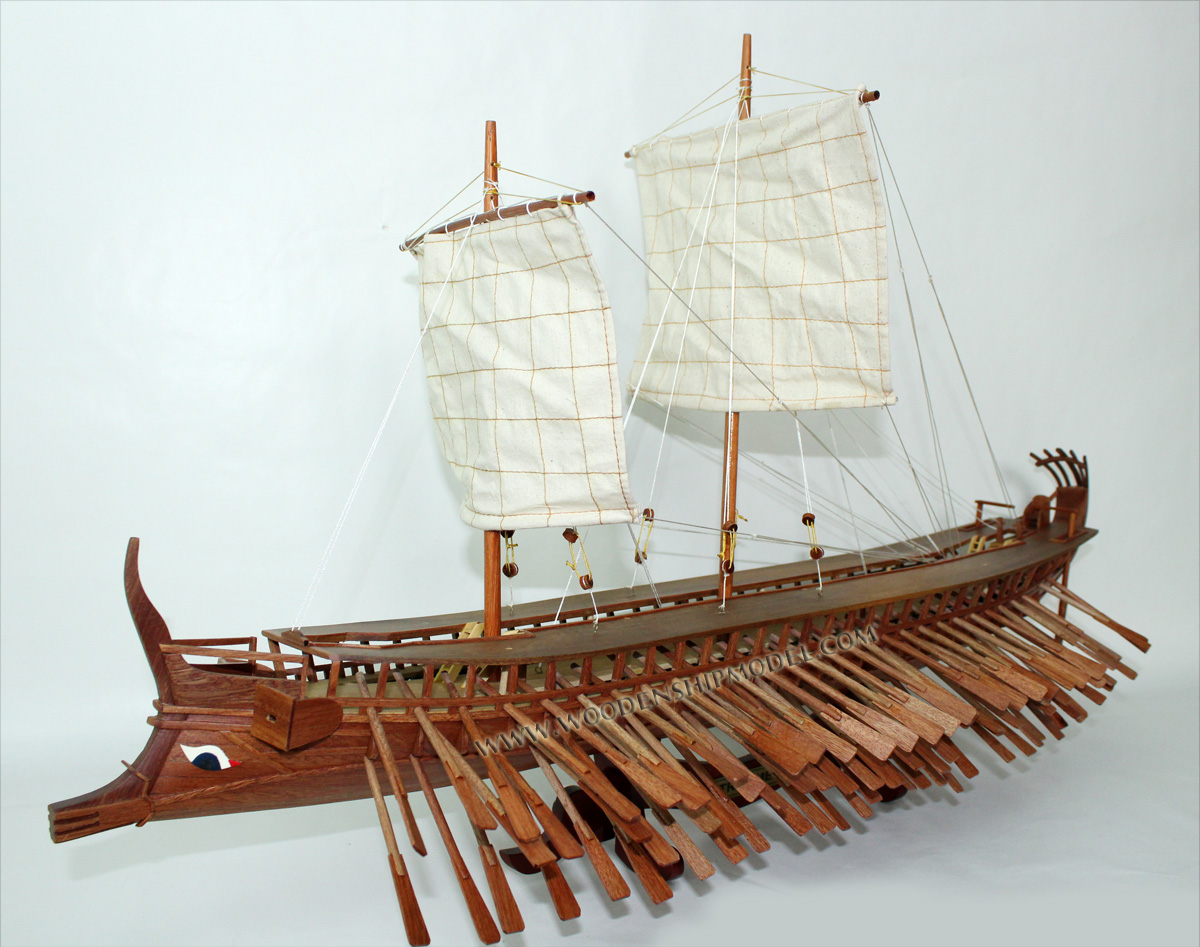 Trireme Ship Model, Trireme ship model, Bireme ancient warship model, Trireme 400 B.C model ship, handmade Trireme model ship. Greek ship model, ancient ship, handcrafted ancient ship, display warship. Greek warship