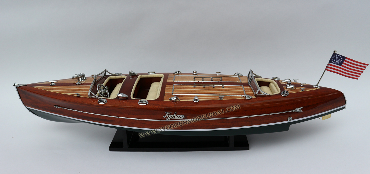 Typhoon, Typhoon speed boat, wooden model boat typhoon, classic wood boat typhoon, American speed boat, American wood boat, scale typhoon boat model, display model boat typhoon, teaser model boat, baby bootlegger model boat, Vietnam handmade wooden boat, Typhoon wooden boat, Typhoon handmade American model, gia nhien's model boat. ga-ni boat