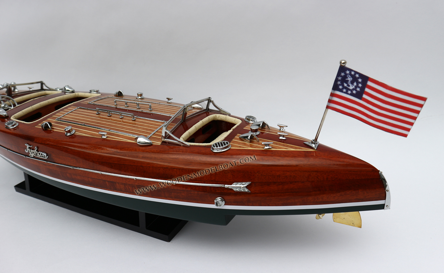 Typhoon, Typhoon speed boat, wooden model boat typhoon, classic wood boat typhoon, American speed boat, American wood boat, scale typhoon boat model, display model boat typhoon, teaser model boat, baby bootlegger model boat, Vietnam handmade wooden boat, Typhoon wooden boat, Typhoon handmade American model, gia nhien's model boat. ga-ni boat