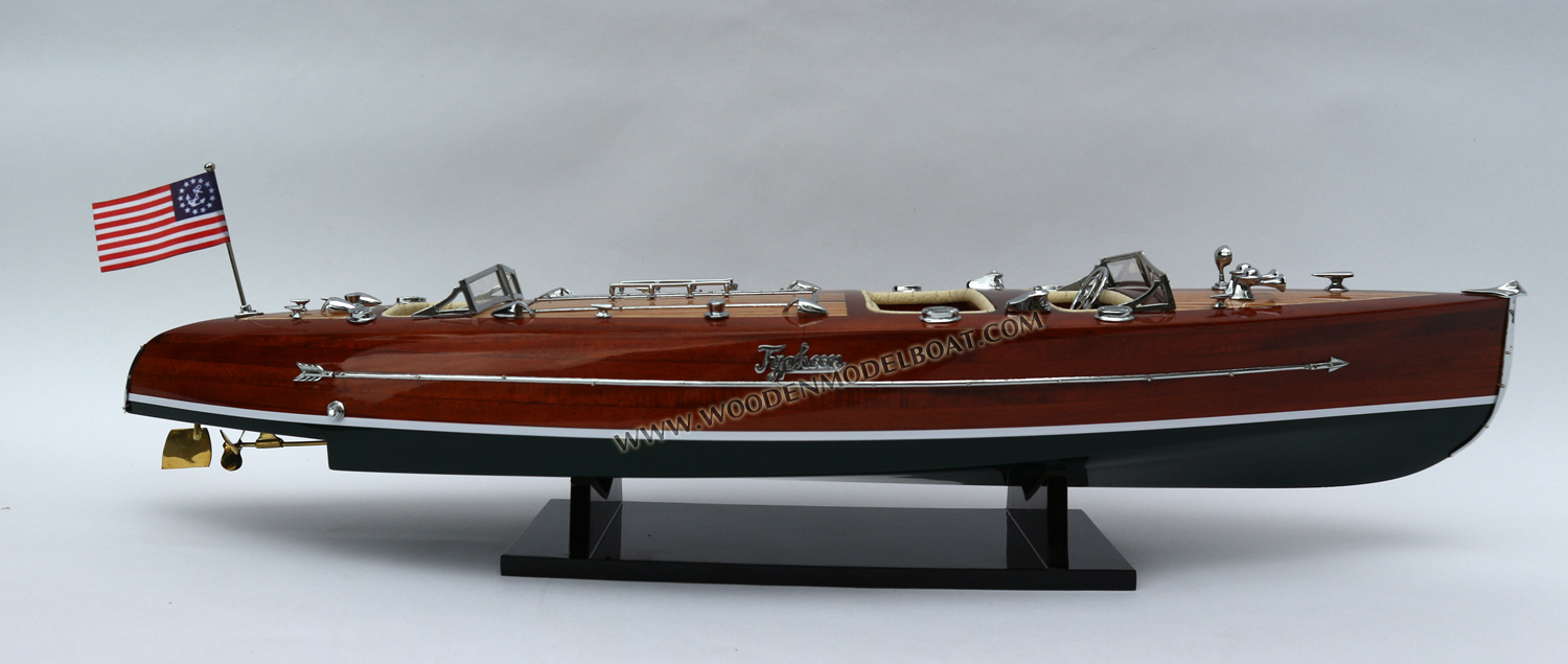 Typhoon, Typhoon speed boat, wooden model boat typhoon, classic wood boat typhoon, American speed boat, American wood boat, scale typhoon boat model, display model boat typhoon, teaser model boat, baby bootlegger model boat, Vietnam handmade wooden boat, Typhoon wooden boat, Typhoon handmade American model, gia nhien's model boat. ga-ni boat