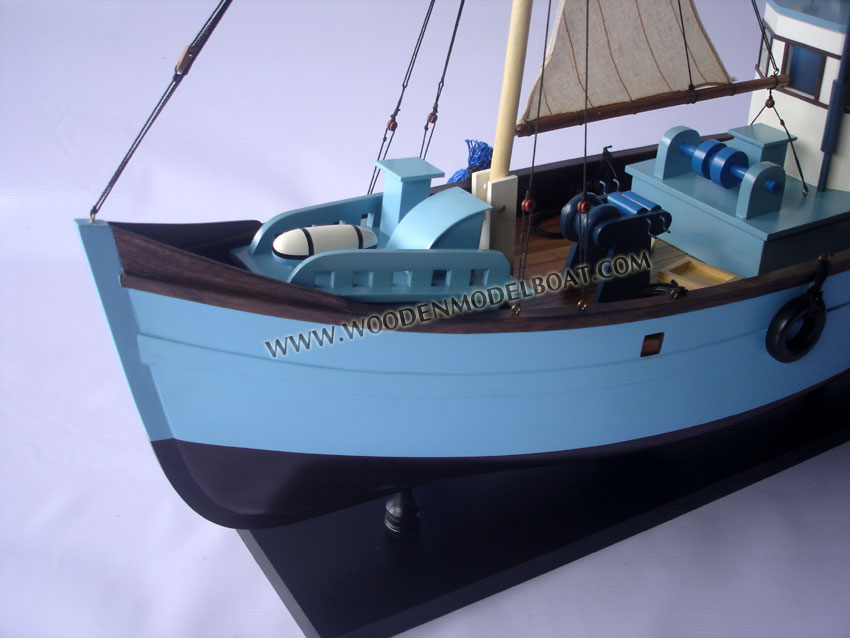 Wood Fishing Boat