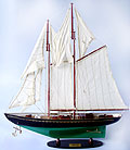 Model Schooner Virginia - Click to enlarge !!!