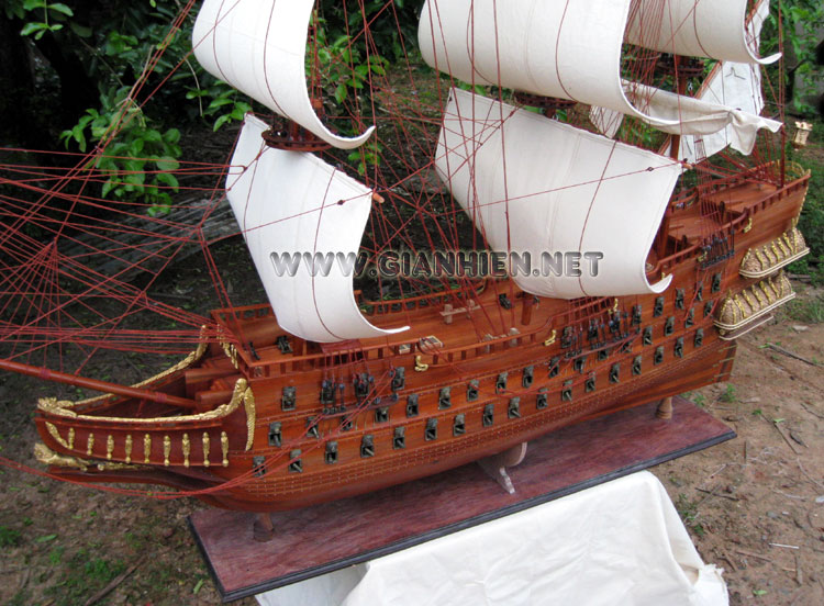 Model Ship Wasa Extra Large Bow 