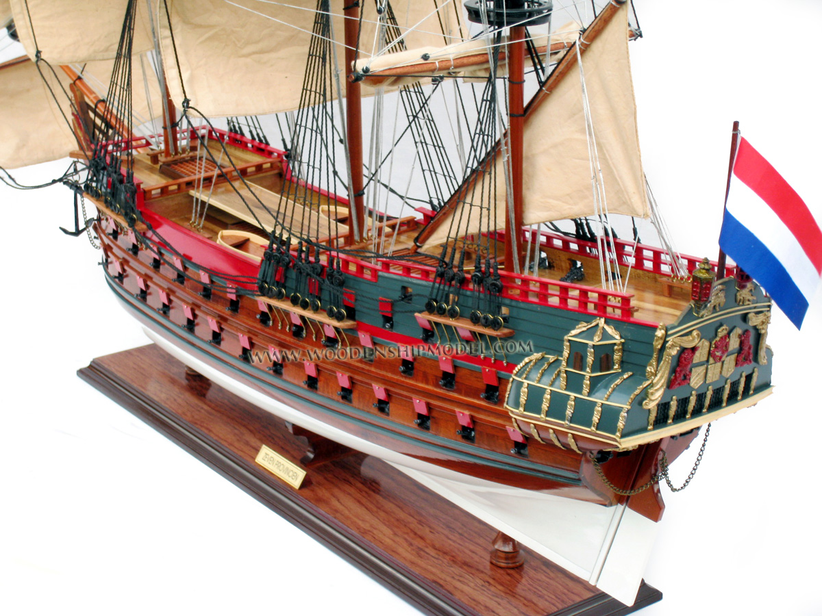 Model Zeven Provincin with stern ornaments