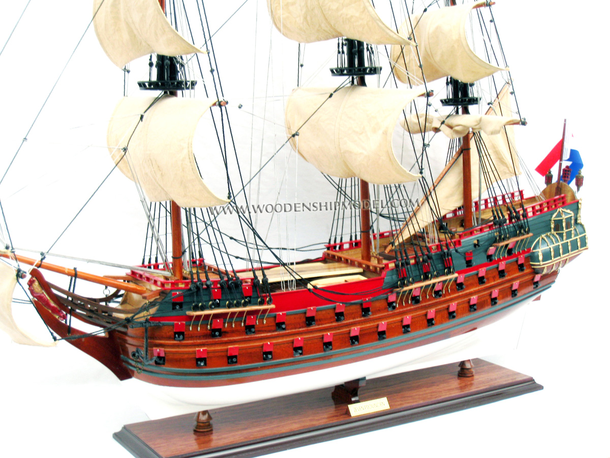 Model Zeven Provincien full rigged